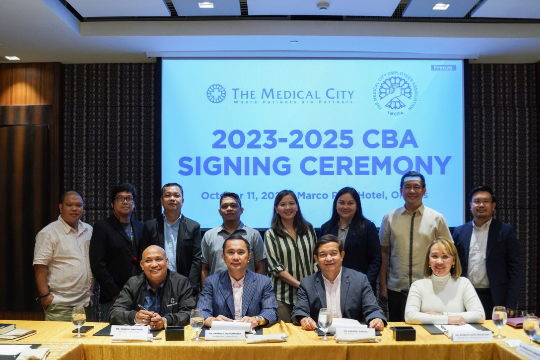 The Medical City and TMC Employees Association  Seal New Collective Bargaining Agreement